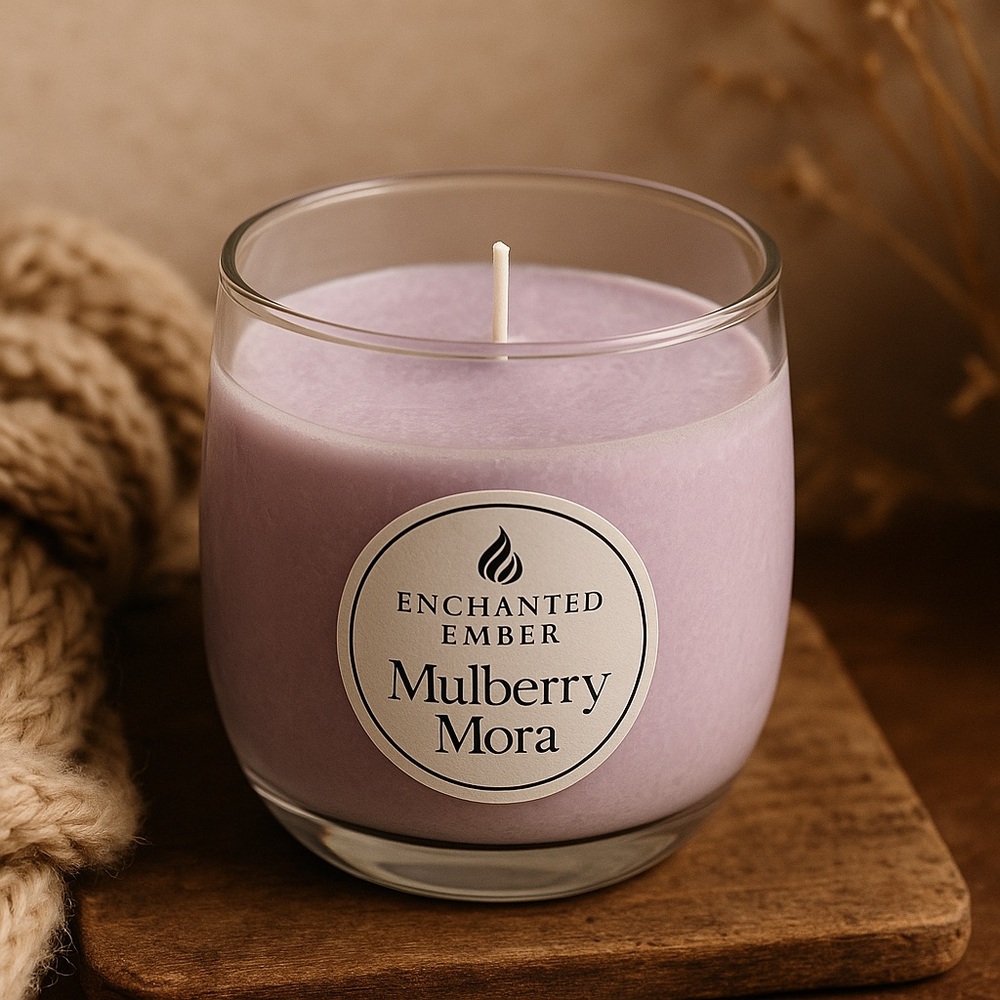 Mulberry Mora Purple Candle